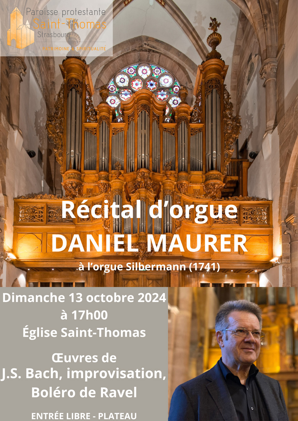 Récital d'orgue - Daniel Maurer